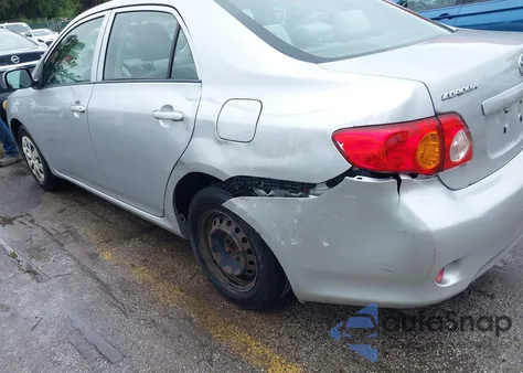 2009 Toyota Corolla Le из США, поврежденный, VIN JTDBL40E59J011277